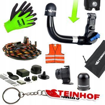 Hak Holowniczy WYPINANY BMW 5 F11 Kombi Touring 10-14 wiązka DEDYK 13 PIN ID-AL-270289 фото
