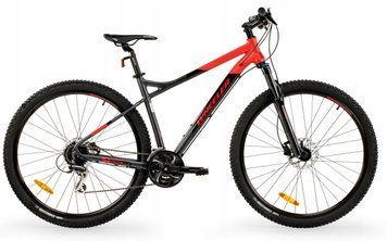 Велосипед MTB Wheeler ARROW 2.9 rama 19" koło 29" сірий czerwony ID-AL-284231 фото