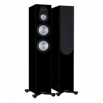 2x Монітор Audio Silver 7G 300 kolumny podłogowe stereo kolor чорний глянець ID-AL-33373 фото